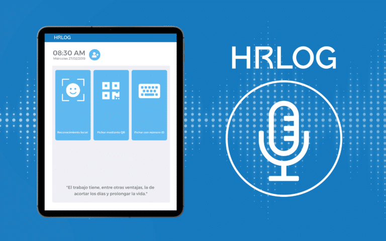 HRLOG control horario seguro y sin contacto