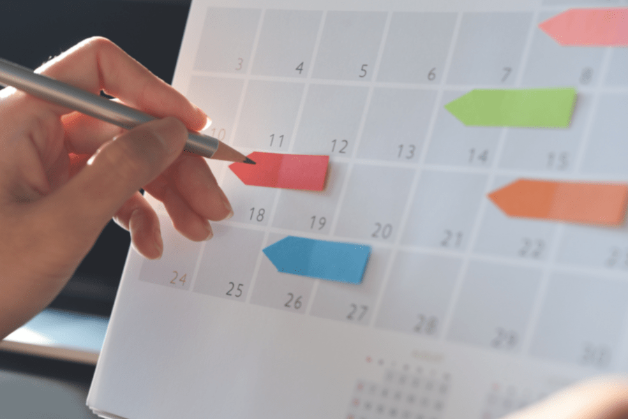 Cómo hacer un calendario de vacaciones de empleados